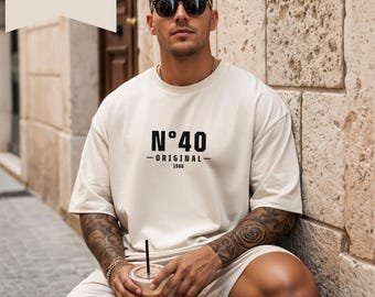 40th birthday gift shirt, birthday present, girlfriend gift T-shirt, gifts for men, sister gift, 1986 vintage