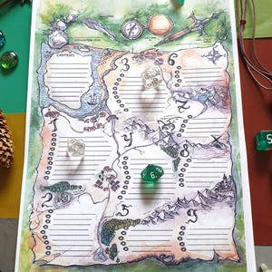Power Rangers Dnd Notes.pdf Dnd 5e Ranger Character Sheet / Fillable PDF Digital Download / Dungeon ...