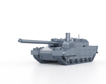 MODERN Frans - Leclerc tank - 1/100 15mm 1/87 HO 1/72 20mm 1/56 28mm miniaturen figuren model oorlogsspel