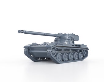 Frans MODERN - amx 13 90mm - 1/100 15mm 1/87 Ho 1/72 20mm 1/56 28mm miniaturen figuren model oorlogsspel
