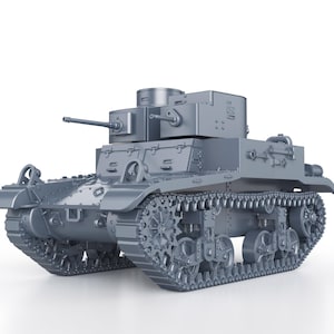 May include: A grey metal model of a tank with a detailed design. The tank has a turret with a cannon and tracks on the bottom.