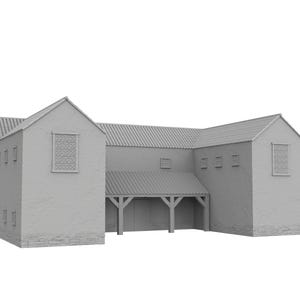 Roman Medium Villa - Wargame Terrain Decor SPQR Hail Caesar Gangs or Rome 1/56 28mm 3D Wargaming Saga DND