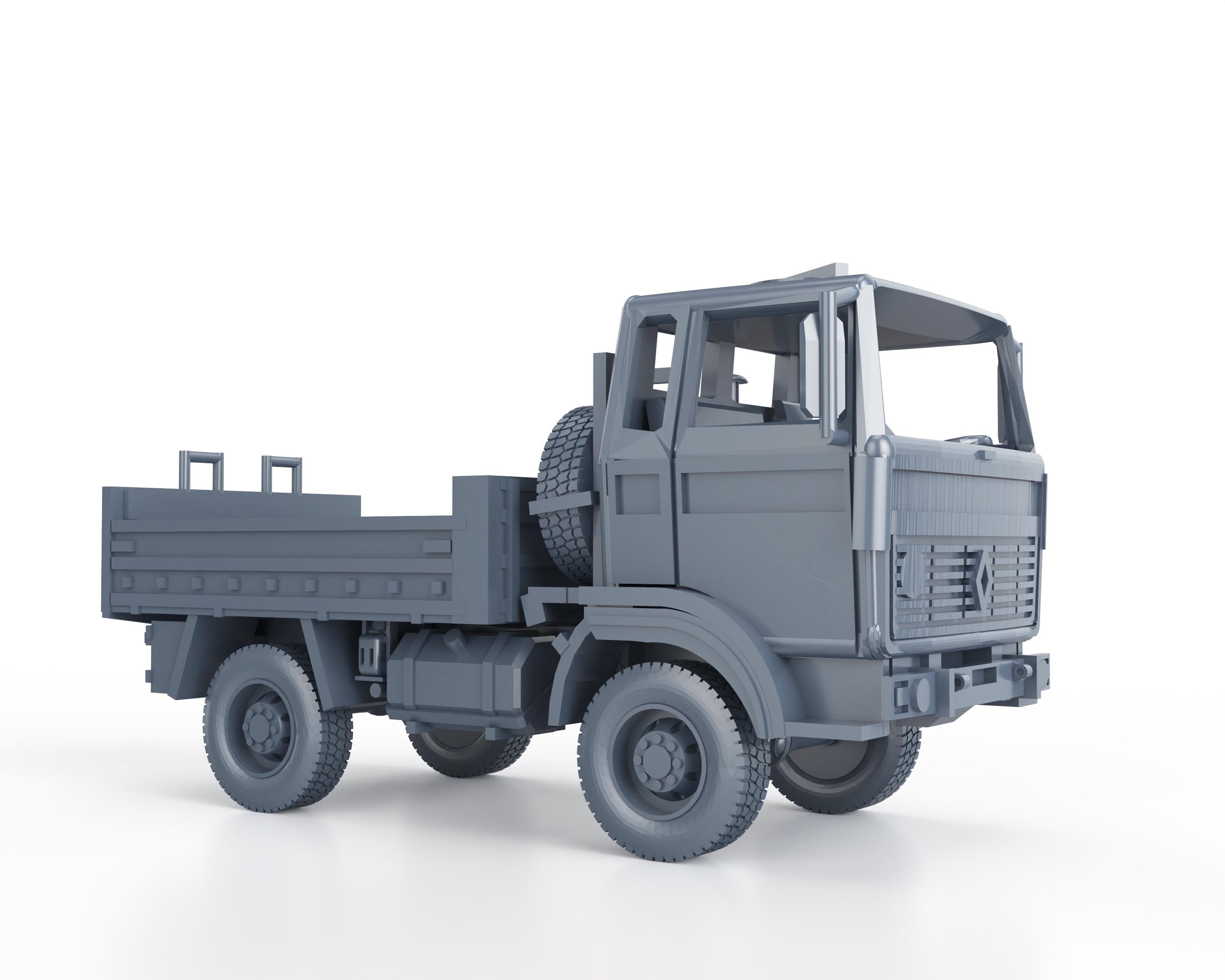 Le camion Renault TRM 2000 bâché armée française au 1/50e de Solido en