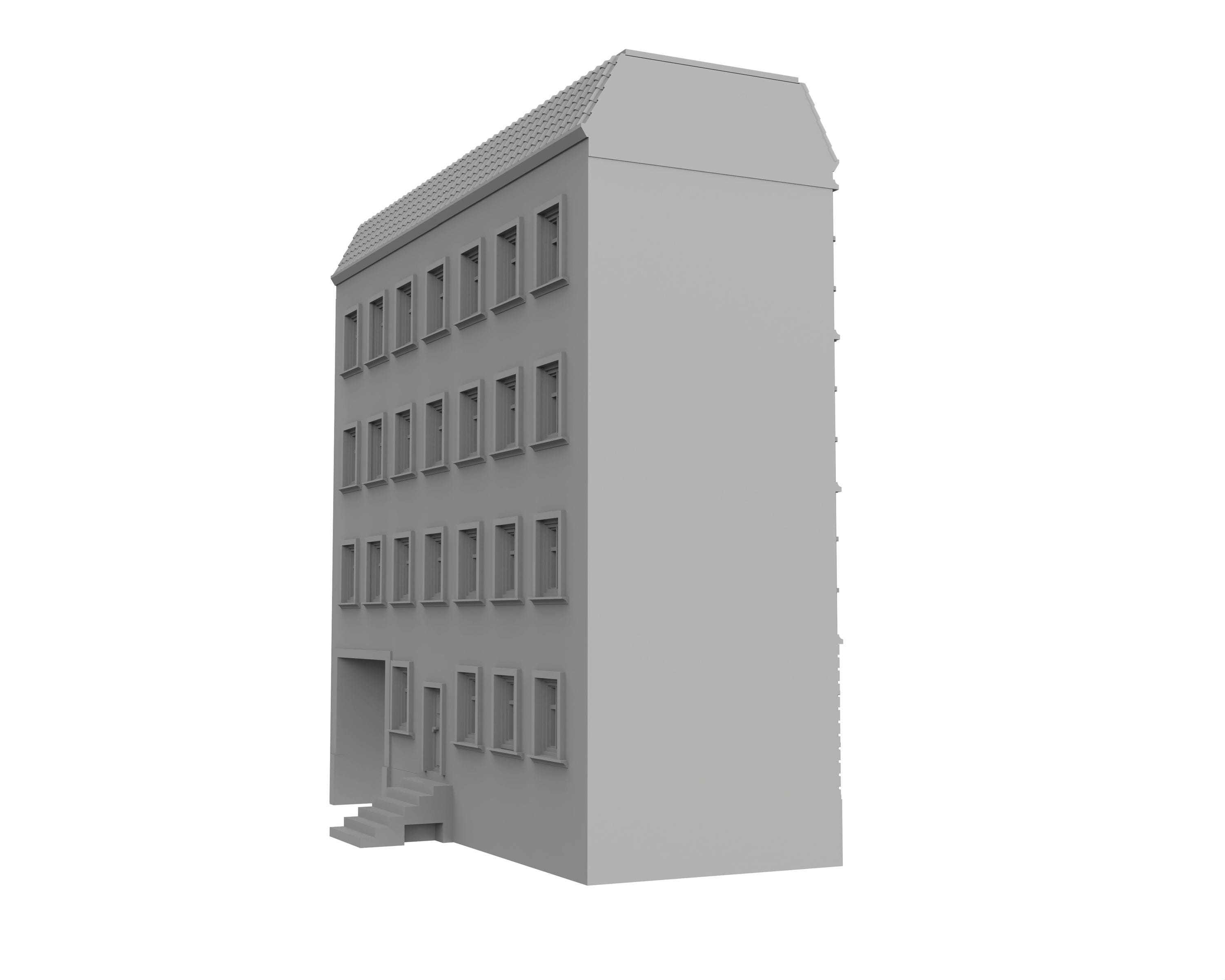 Décor 3D Berlin Immeuble Angle – Bolt Action WWII, Wargame Zone