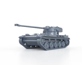 Frans MODERN - amx 13 75mm - 1/100 15mm 1/87 Ho 1/72 20mm 1/56 28mm miniaturen figuren model oorlogsspel