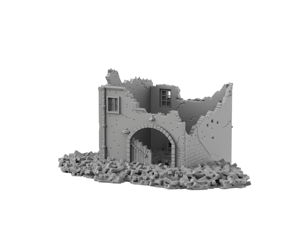 Maison De Village SHED - Décoration 3D Terrain FOW Bolt Action Wargame WWII - Neuf