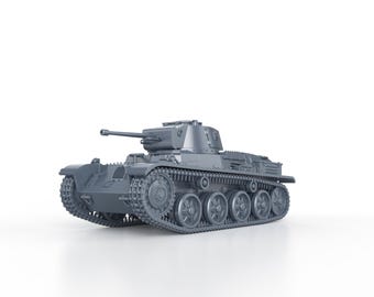 Maquette 3D Imprimée Char Swedish Landsverk L62 WWII - échelles Multiples, WargameZone, France