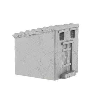 Roman Small Shed - Wargame Terrain Décor SPQR Hail Caesar Gangs or Rome 1/56 28mm 3D Wargaming Saga DND