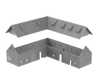 Décor 3D Reich Chancellerie Berlin – Bolt Action – Wargame Terrain Normandie V2