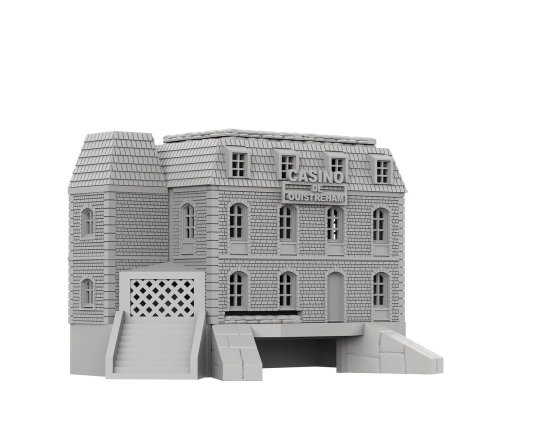 MAIRIE TOWNHALL OFFICIAL 3D PRINTED Décor Wargame Terrain Bolt Action