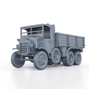 WWII ITALIAN - Fiat Dovunque 35 (no tarp) - 1/100 15mm 1/87 Ho 1/72 20mm 1/56 28mm 1/48 miniatures figures scale model wargame