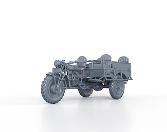 Modèle 3D Résine Imprimé De Char CKD LT Vz34 WWII - Échelles 1/48 à 1/100 - Neuf - WargameZone