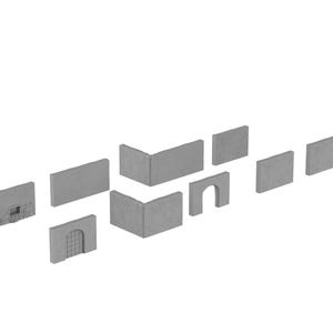 Roman Wall Set - Wargame Terrain Decor SPQR Hail Caesar Gangs or Rome 1/56 28mm 3D Wargaming Saga DND