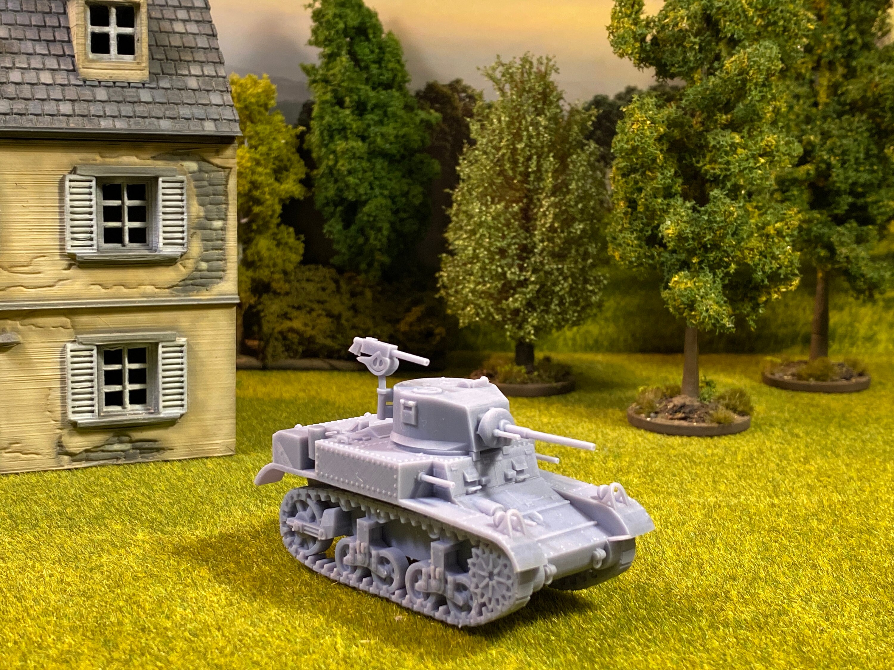 Rubicon Models M5A1 Stuart - 1/56 28mm - Bolt Action - 280023