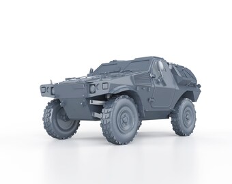 MODERN FRENCH - panhard vbl - 1/100 15mm 1/87 Ho 1/72 20mm 1/56 28mm miniatures figures model wargame