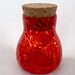 Blown Glass Spice Jar– Red Mix w/Twist