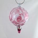 SM 3.5" Blown Glass Hot Air Balloon Ornament– Pink Mix w/Twist