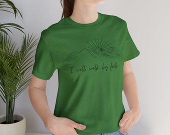 Faith Tshirt Religion Shirt Faith T Shirt Faith Based T Shirt Spiritual Shirt Christian Apparel Christian Merch Faith Shirt Positive Shirt