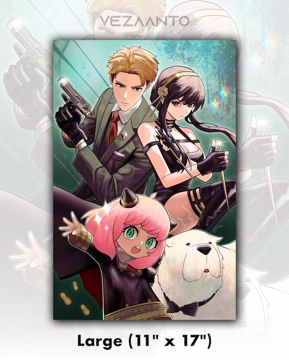 SPY×FAMILY アートパネル Spy x Family - Family Key Art Wall Poster, 14.725