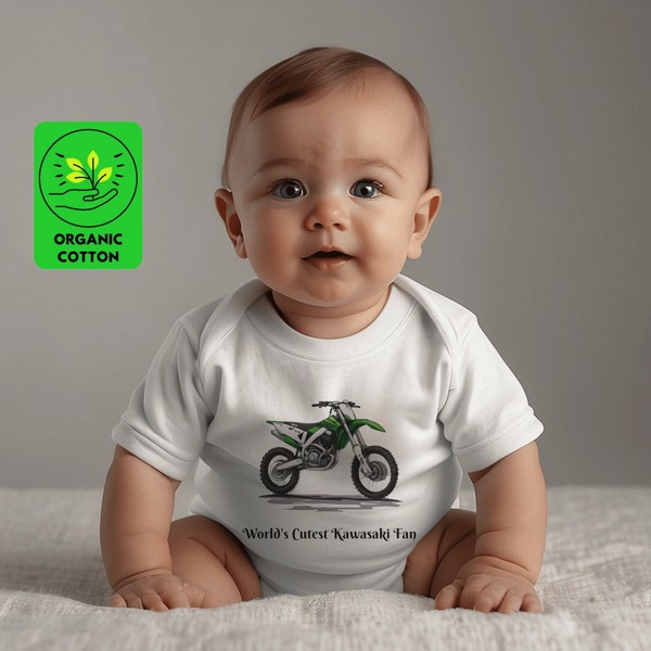 Kawasaki Baby Romper | Kawasaki Toddler Jumpsuit Eco-friendly | Non-toxic baby Kawasaki fanwear | Funny Kids Clothes | Newborn gift ideas
