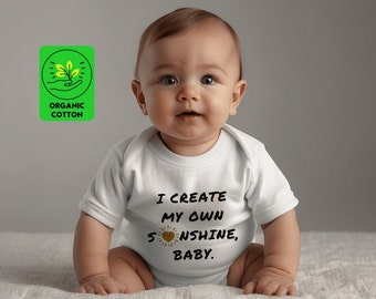 Unique Funny Baby Bodysuit | Non-toxic funny baby gift idea | Eco-Friendly Baby Style | Funny Newborn Wear | Organic Baby Clothes