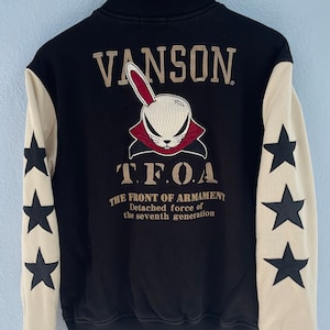 Vintage Vanson Leathers Jacket One Eared Devil Rabbit - Etsy