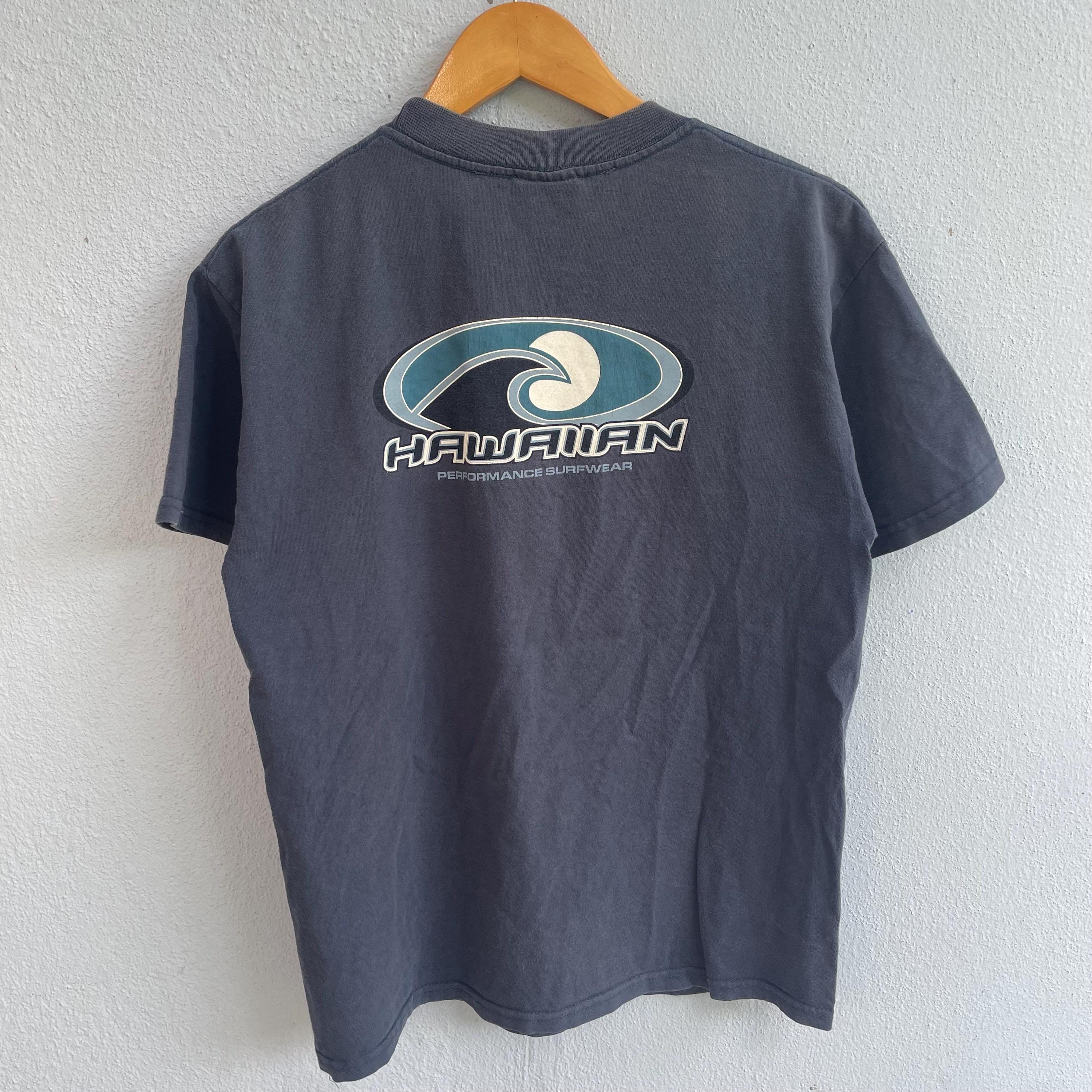ヴィンテージ90年代ハワイアンパフォーマンスサーフウェアTシャツ 