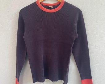 Sweter vintage z nadrukiem Joe McCoy & Co Ball Park