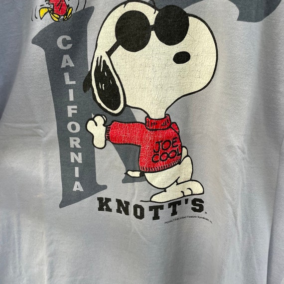 Vintage 90s snoopy joe cool california knott’s ts… - image 6