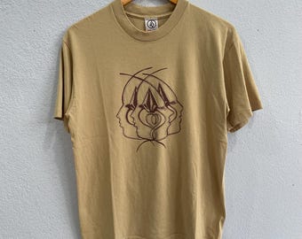 vintage 90s volcom skateboard tshirt
