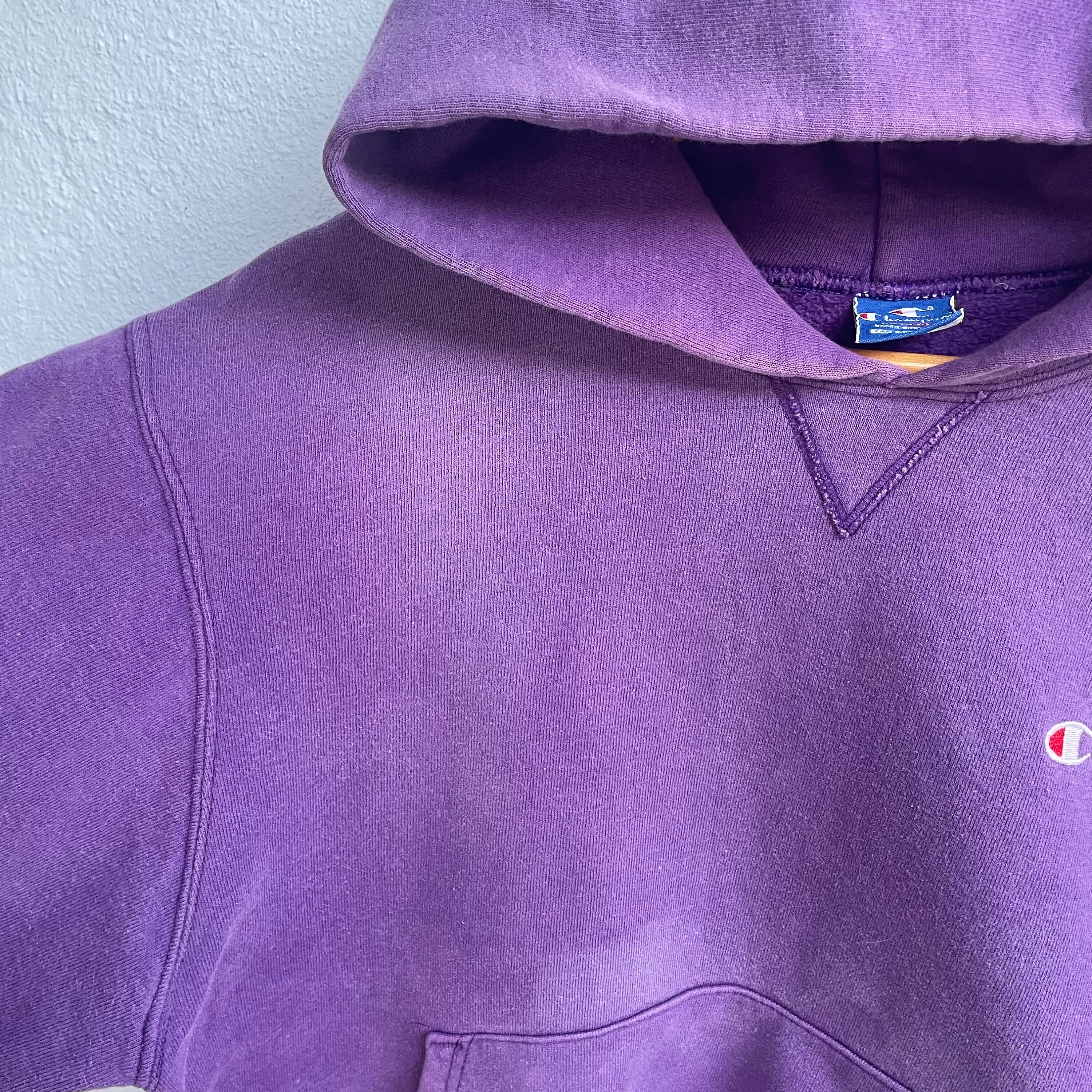 トップス champion reverse weave 90s snap purple Champion UO Exclusive Reverse Weave Snap Hoodie Sweatshirt