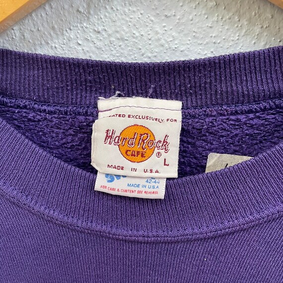 Vintage 90s Hard Rock Cafe Honulu Jerzees Super Sweatshirt