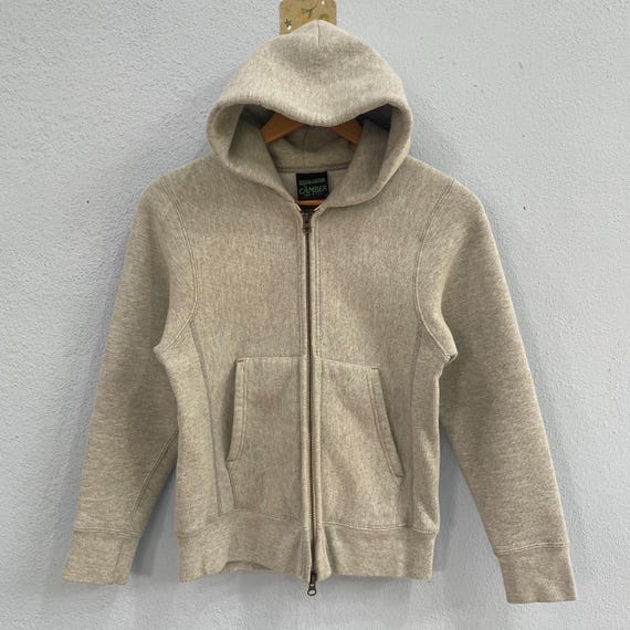 Journal Standard, Y2K Camber Special Edition Journal Standard Hoodie - Heavyweight Hoodie Zip Up - Made in USA Blank Sweatshirt - Minimalist Japanese Brand