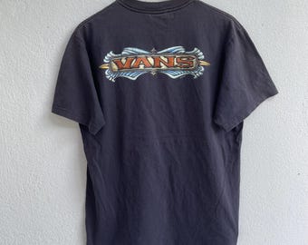 vintage 90s vans skateboard tshirt
