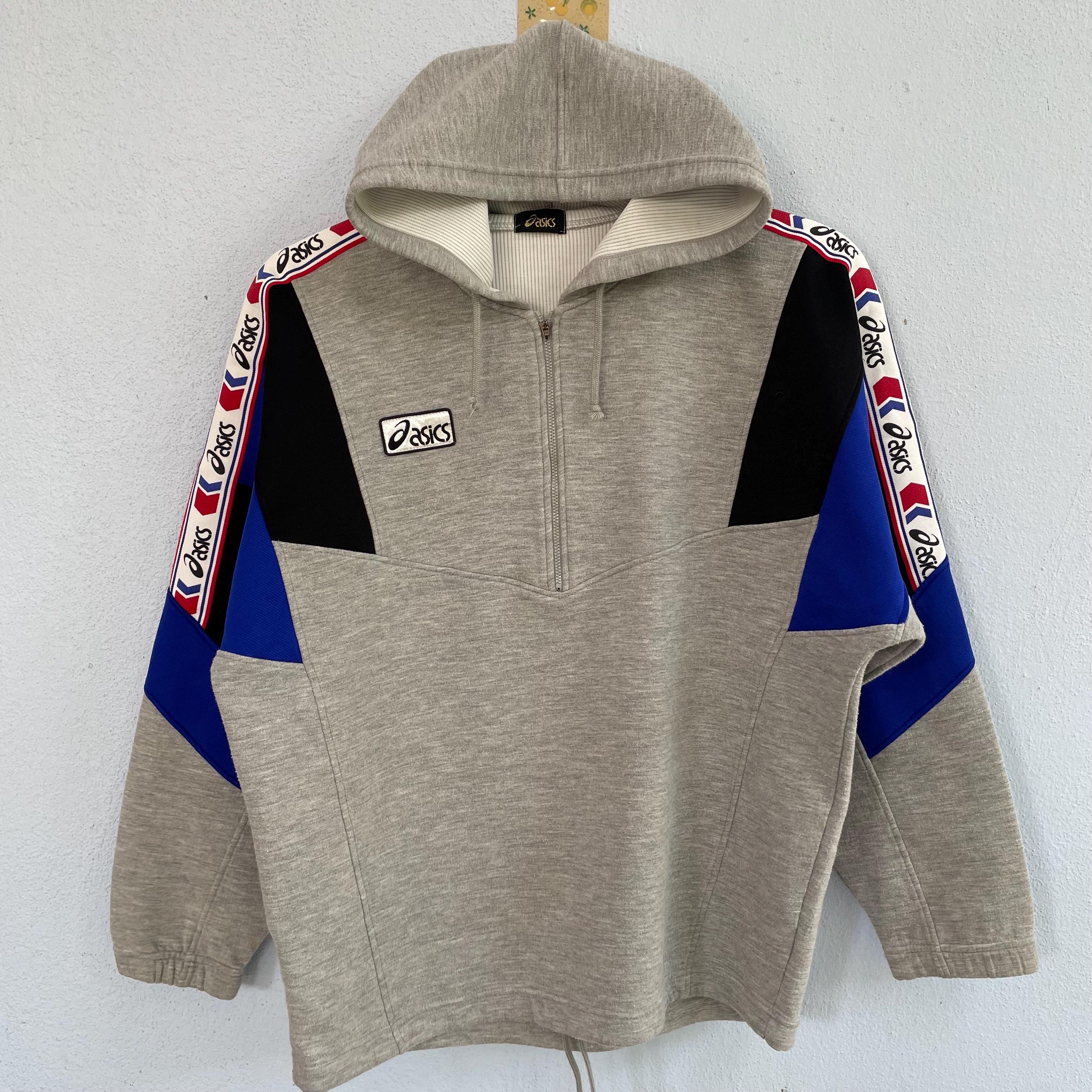 Vintage Asics Hoodie - Etsy