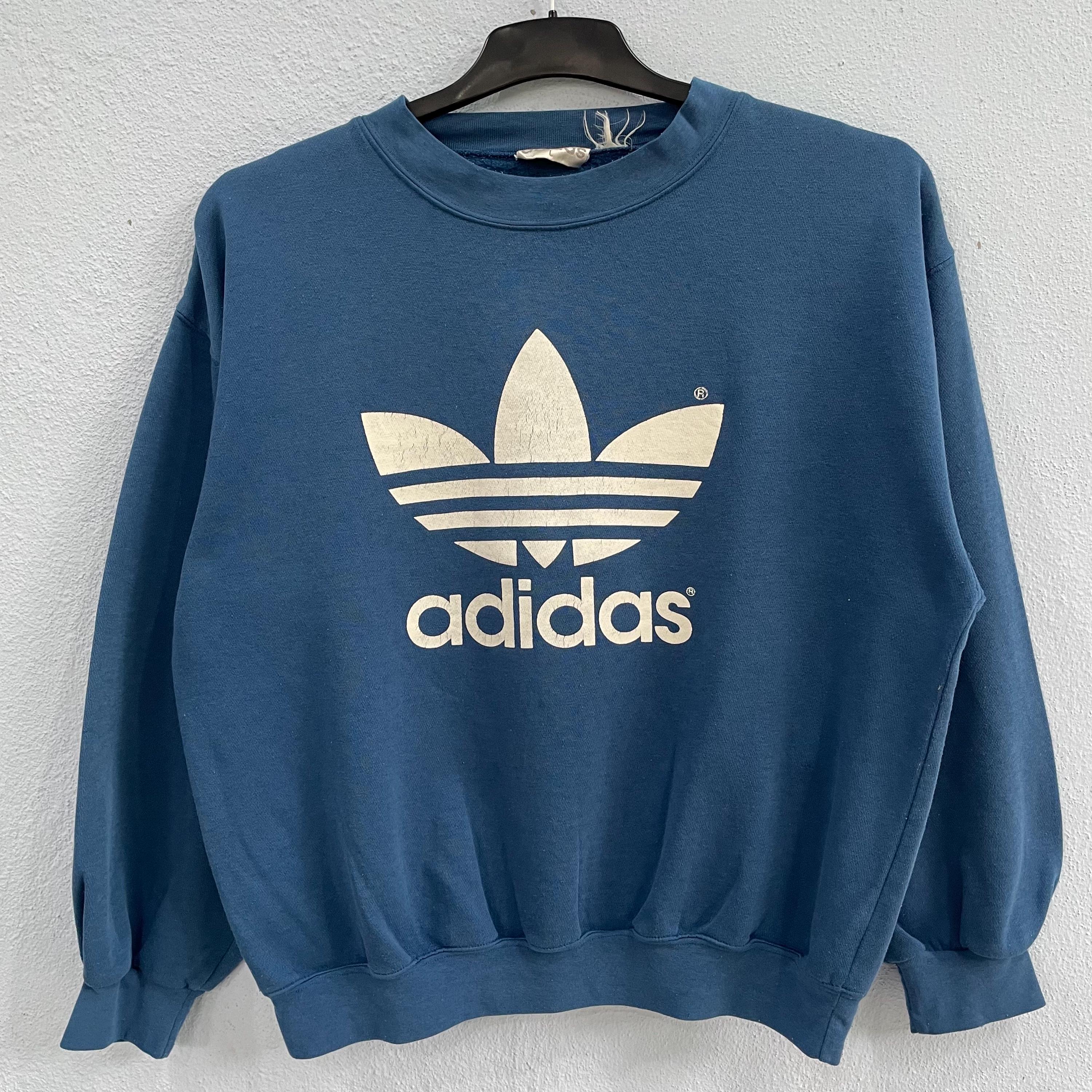 Vintage 80s Adidas Sweatshirt - Etsy