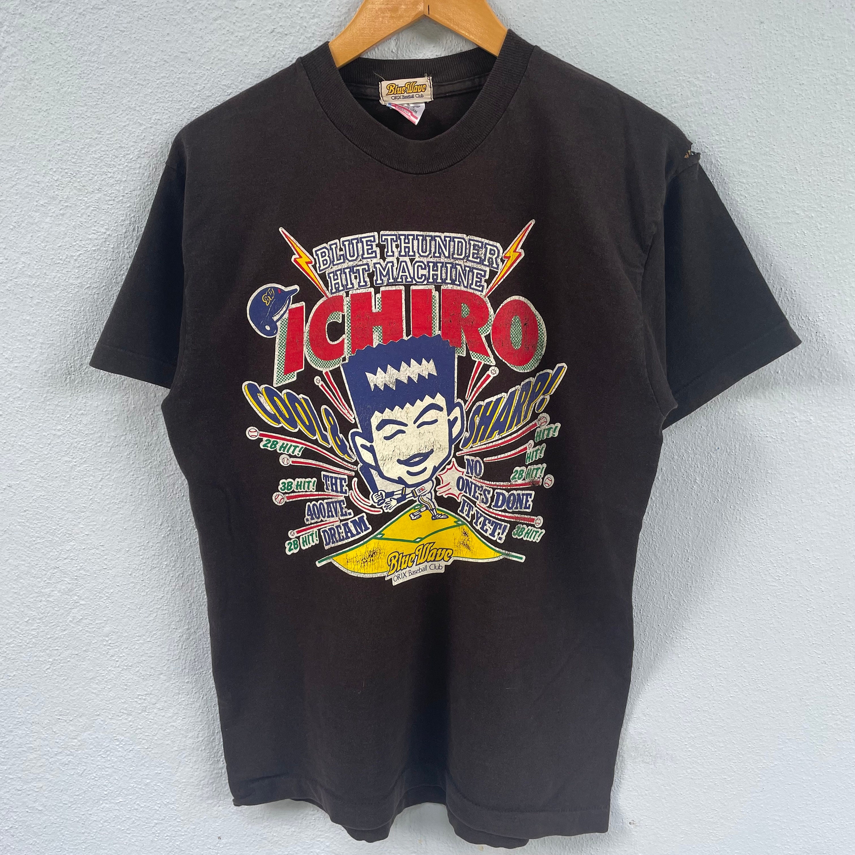 Vintage 90s MLB Ichiro Blue Wave Orix Baseball Club Tshirt - Etsy