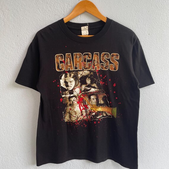 Vintage Carcass Band Tshirt - Etsy Finland