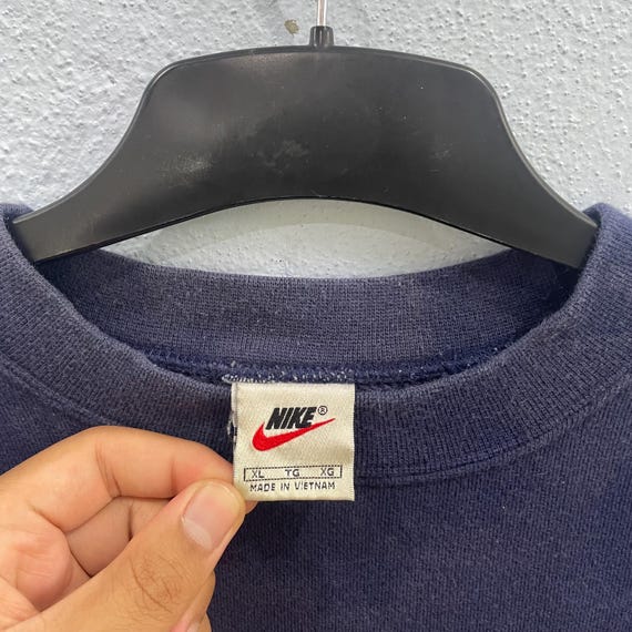Vintage 90s Nike Swoosh Big Logo Sweatshirt - Etsy