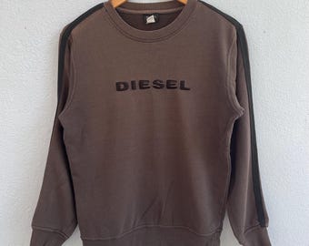 Diesel Vintage Hoodie Mohawk Punk Big Logo Y2k Archive 90-х