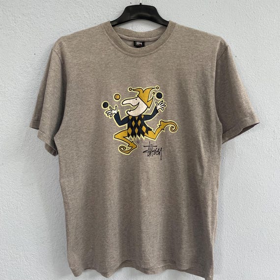 Vintage 80s Old Stussy Joker Mirror Print Tshirt - Etsy