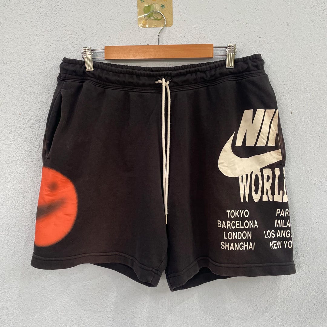 Y2k Nike World Tour Short Pant - Etsy