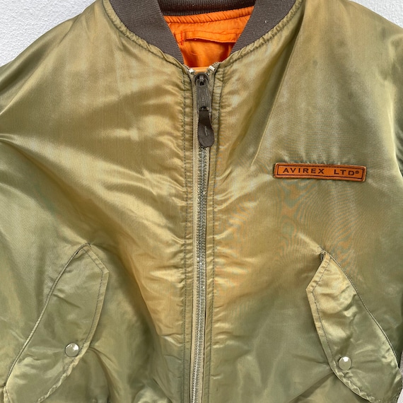 Vintage 90s Avirex USA Bomber Jacket - Etsy