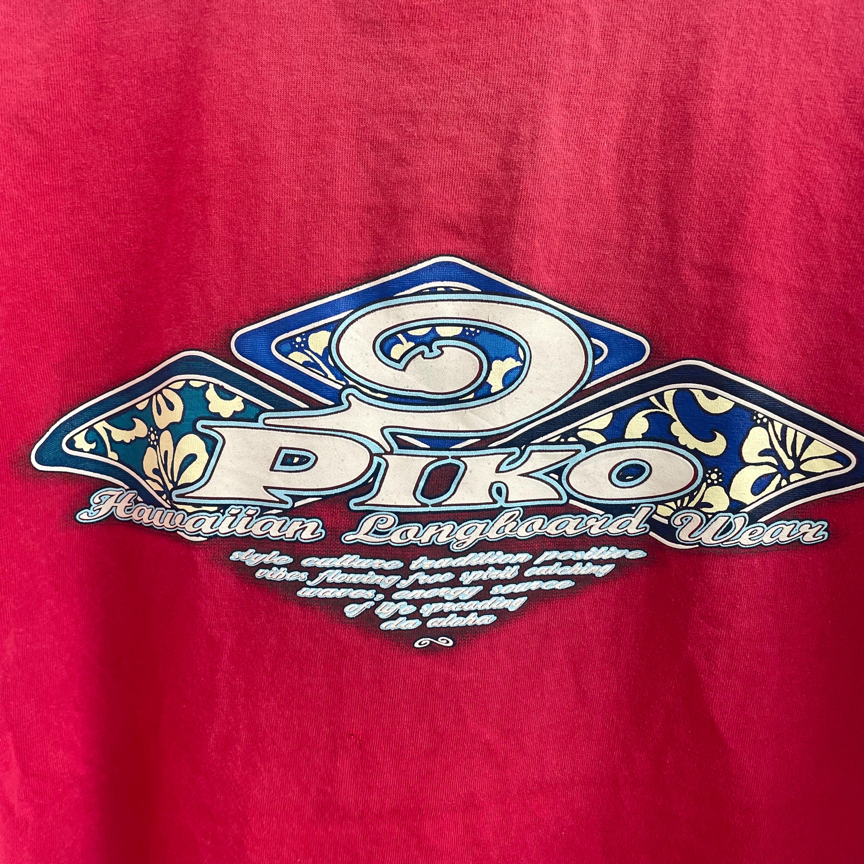 Vintage Piko Hawaiian Longboard Surfing Tshirt - Etsy Denmark