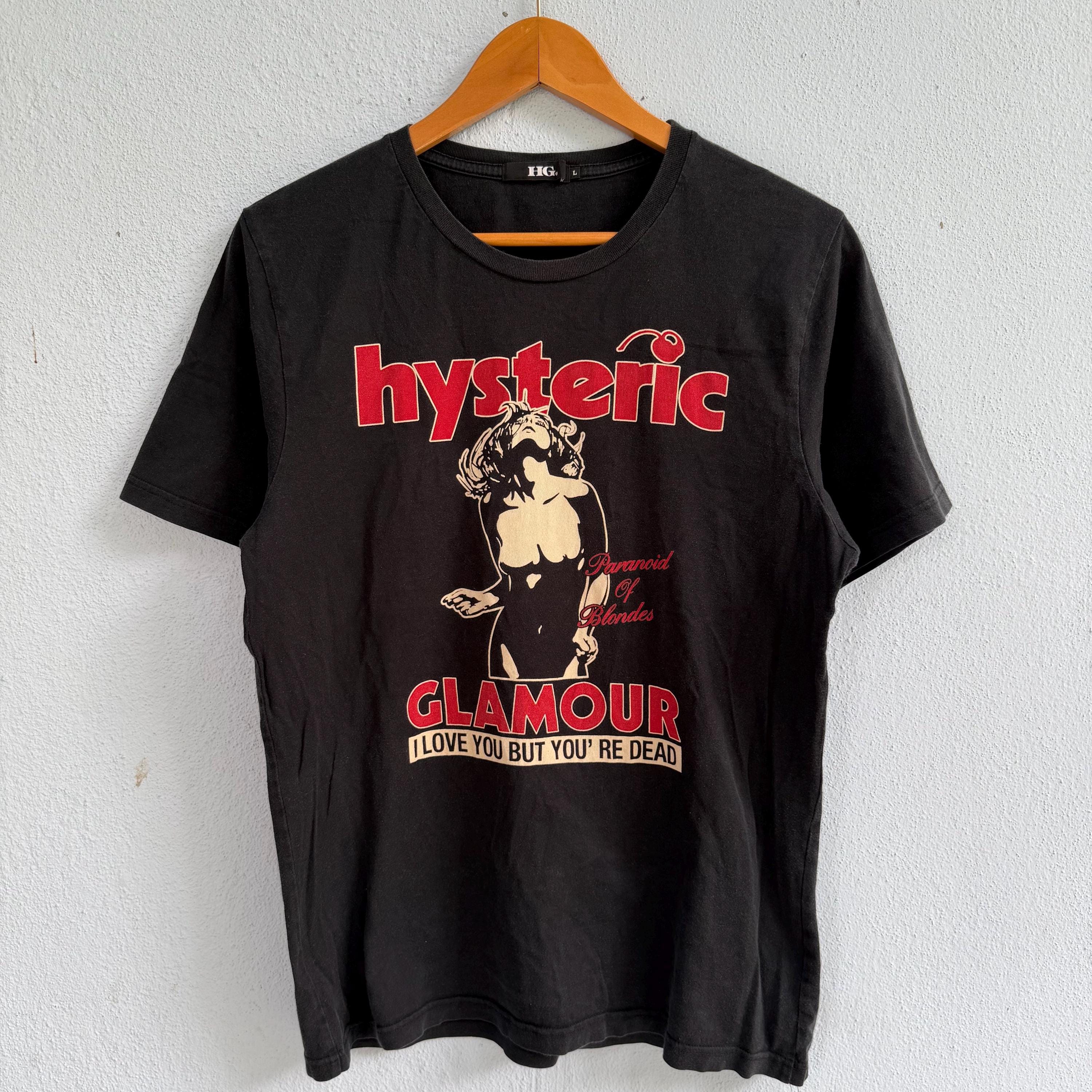 Hysteric Glamour Tshirt - Etsy