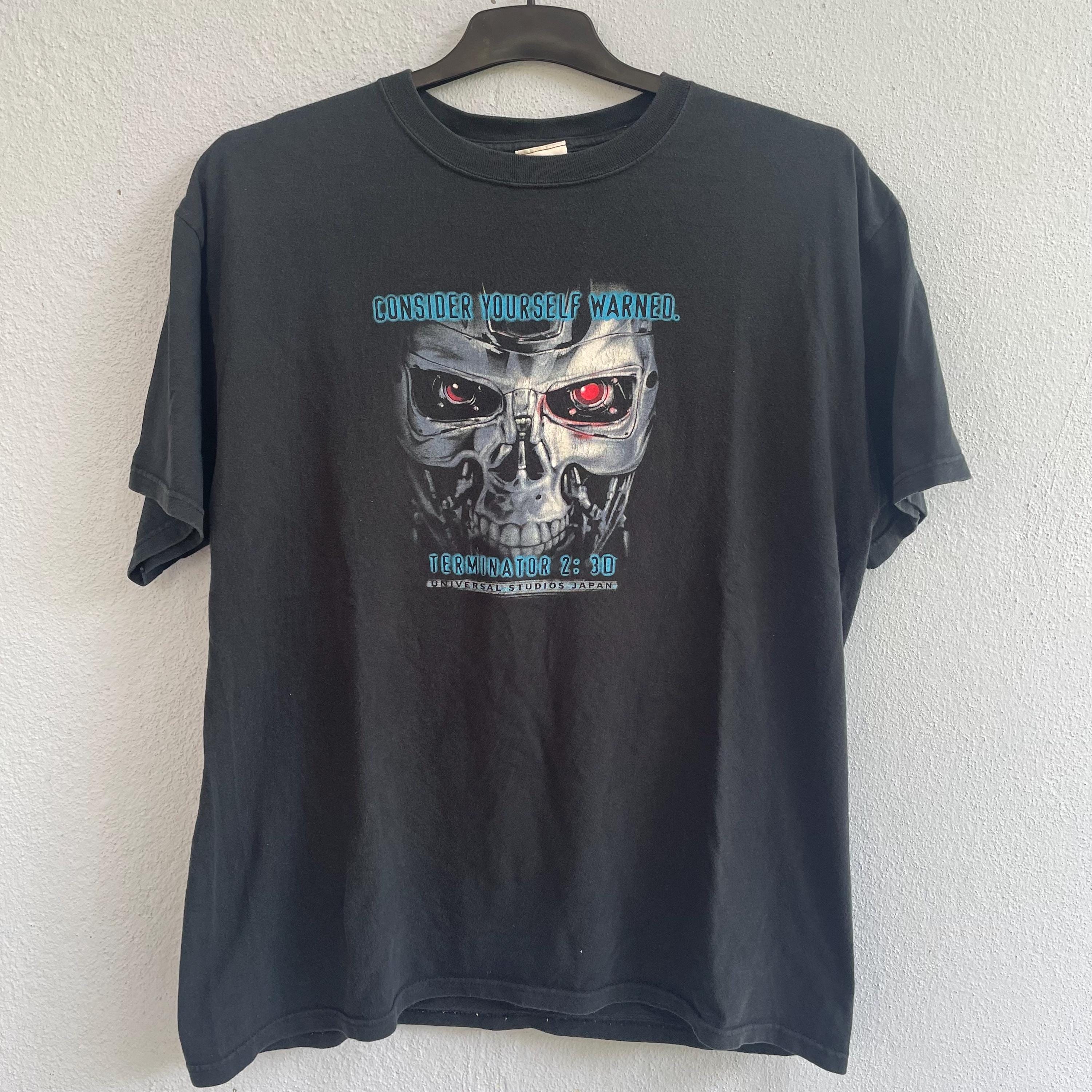 Vintage Terminator 2 Uss Japan Tshirt Big Size XL - Etsy
