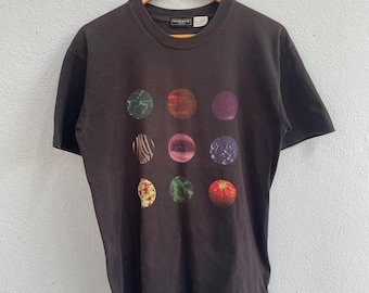 vintage 90s Art science london solar planet graphic tshirt