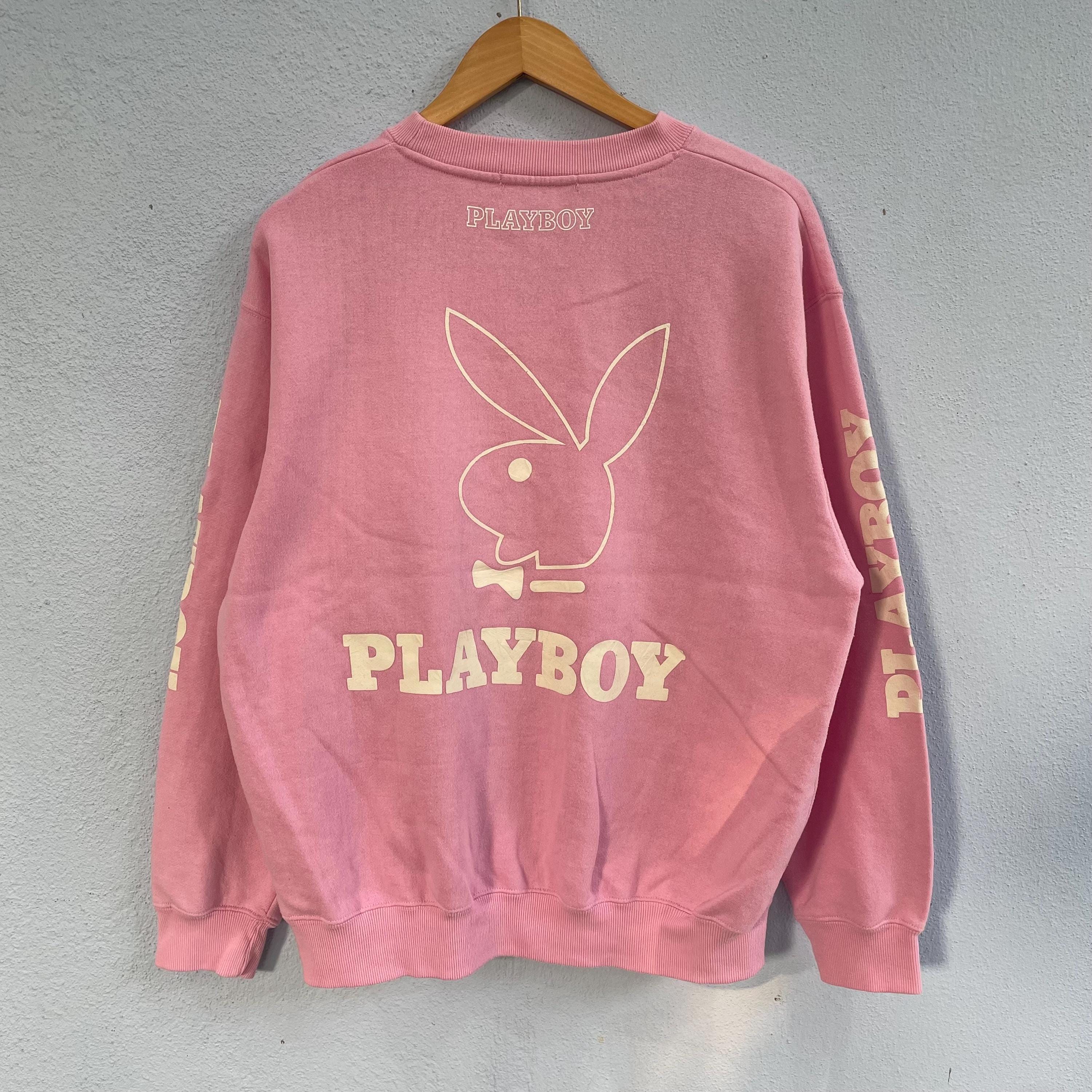 Pink Playboy Sweatshirt - Etsy