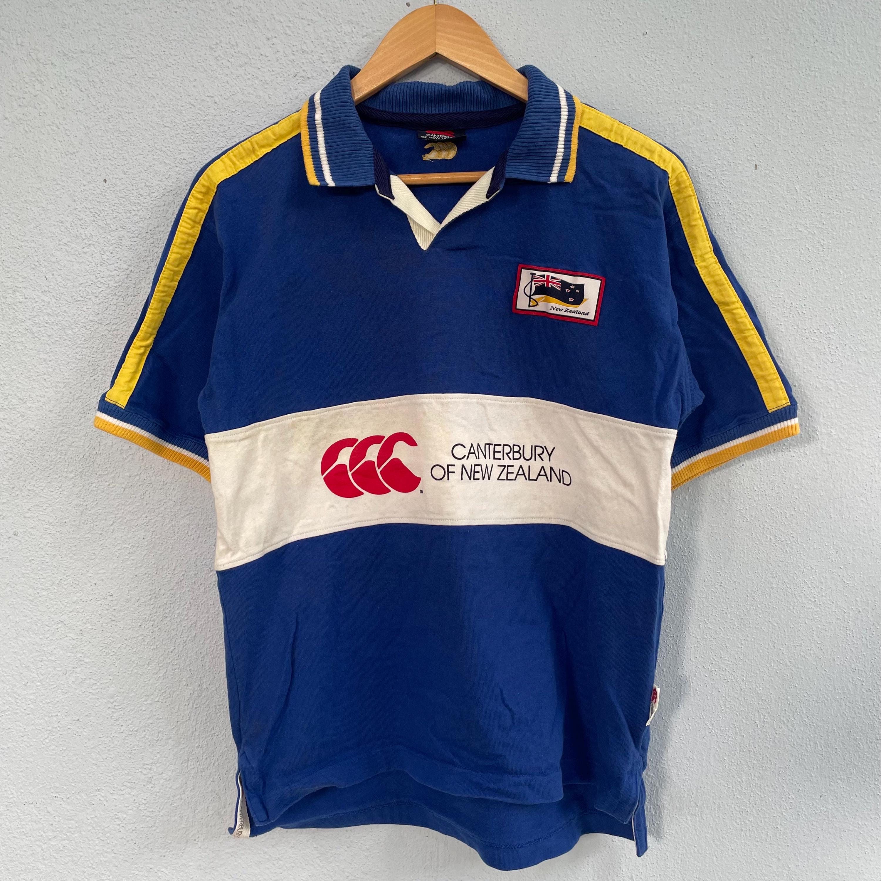 CANTERBURY OF NEW ZEALAND ラガーシャツ 90s Vintage 90s Canterbury of New Zealand Rugby Collar Shirt - 90s