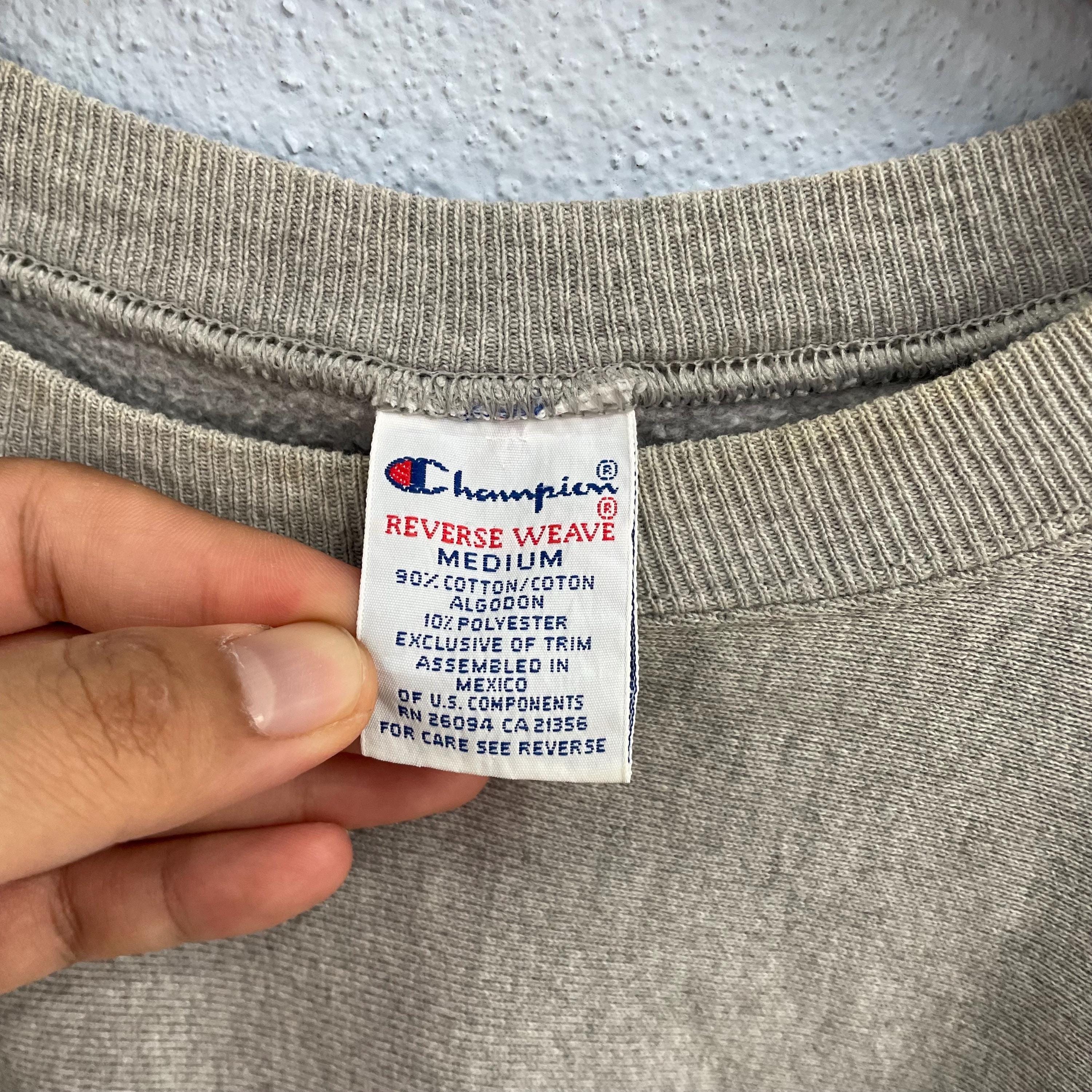 Vintage 90s Reverse Weave Champion Sweatshirt - Etsy Canada